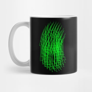 Green graffiti Mug